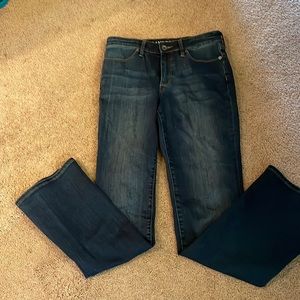 Boot Cut Jeans Lands End (sz8)